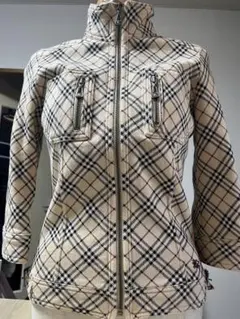 BURBERRY LONDON BLUE LABEL ジップアップブルゾン 38