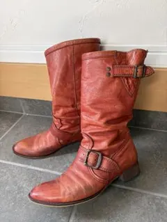 オゥバニスター エンジニアブーツ35 23cm ロングブーツ