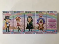 ワンピース ワールドコレクタブルフィギュア-カマバッカ王国- 全5種セット