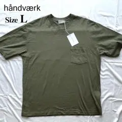 handvaerk ポケット付きTシャツ Lサイズ