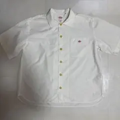 DANTON ダントン半袖 コットンポプリンシャツ 40