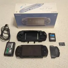 SONY PSP3000 本体、本体専用カバー、メモリースティック付き