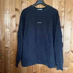 Acne Studios 　　ブラック　ロゴスウェット 　　サイズ　Ｌのサムネイル