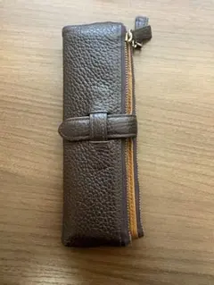 CCOMPANY ルポペンケース 革レザ - ブラウン