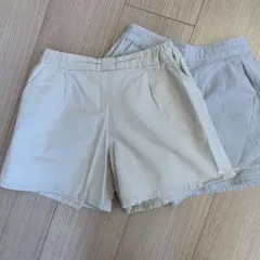 BeBe ショートパンツ2枚　130センチ