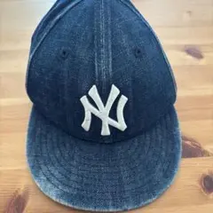 ニューエラ YOUTH 9FIFTY DENIM NYウォッシュドデニム