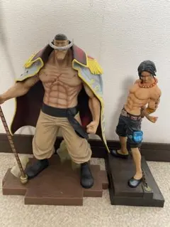 一番くじ　ワンピース　マリンフォード編　a賞　b賞　エース　白ひげ　フィギュア