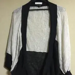 ジーナシス ボレロ カーディガン