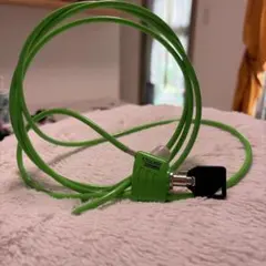 GORIX 自転車用 鍵 　キーロック　グリーンのサムネイル