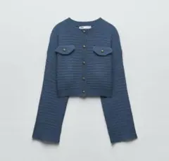 zara カーディガン