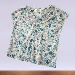 Spick and Span Noble 総柄フレンチスリーブ ブラウスのサムネイル