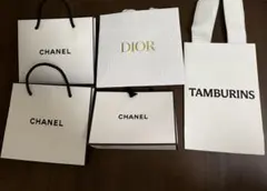 CHANEL・DIOR・TAMBURINS ショップ袋セット