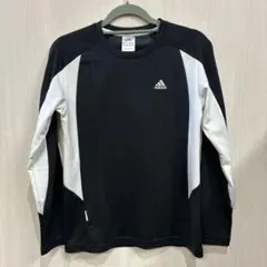 アディダスadidas 長袖Tシャツ Sサイズ レディース黒/白