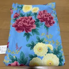 水色花柄浴衣