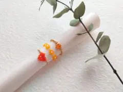 推しカラー♡ビーズリング