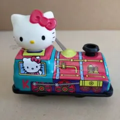 キティ ブリキ製 ゼンマイで動く汽車のサムネイル