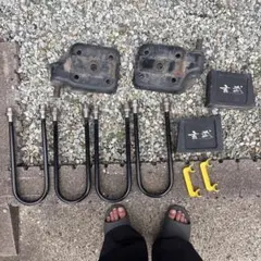Genb ローダウンブロック Uボルトセット - メルカリ