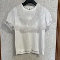 noir kei ninomiya ノアールケイニノミヤ チュール付き Tシャツのサムネイル