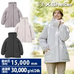 モ*☻様 エックスシェルター(R)断熱αレディース防水ウォームアウター