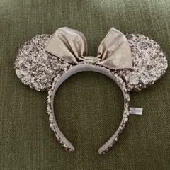 ゴールド ミニー　カチューシャ スパンコール