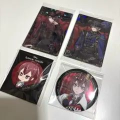 ツイステ リドル デュース グッズ セット 缶バッジ カード