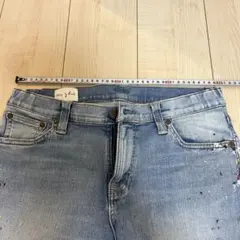 BIG JOHN ペイント加工 デニムパンツ　mmm134jのサムネイル