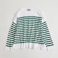 J5140 美品 ジョンスメドレー ISISシーアイランドコットンニット 灰 M J5140 美品 ジョンスメドレー ISISシーアイランドコットンニット 灰 M