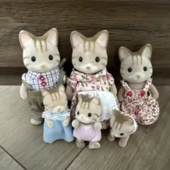 セール中　シルバニア　シマネコファミリー