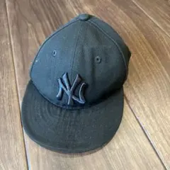 NEW ERA ニューヨークヤンキース キッズ キャップ ブラックのサムネイル