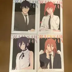 ローソン チェンソーマン クリアファイル レゼ編 4種セット