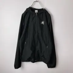 adidas 薄手　ナイロンジャケット　パーカー　男女兼用　古着