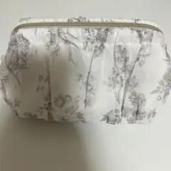 フランフラン　花柄ポーチ