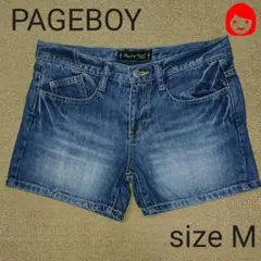 PAGEBOY サイズM デニムショートパンツ 古着 送料込み アリシア