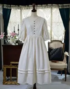 GUNNE SAX ジェシカ レース ロングワンピース 希少 美品 ヴィンテージ