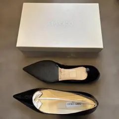 JIMMY CHOO ブラック ハイヒール
