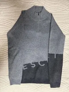 DESCENTE GOLF ハーフジップセーター L ブラック・グレー - メルカリ
