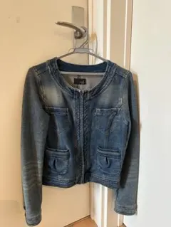 どんだけカービィボディーに見えちゃゃうの Denim デニムジャケット 