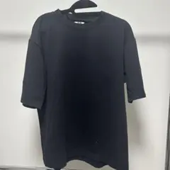 UNIQLO U(ユニクロユー)エアリズムTシャツ　Lサイズ　ブラック　メンズ