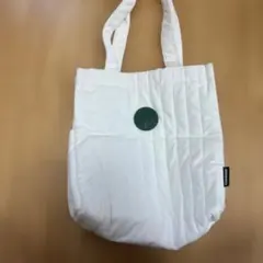 STARBUCKS キルティングトートバッグ ホワイト