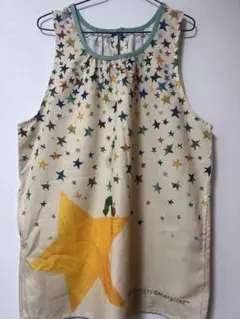 はらぺこあおむし　星柄エプロン
