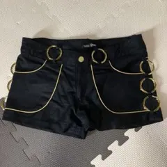 Baby Shoop ゴールドリング ショートパンツ ブラックのサムネイル