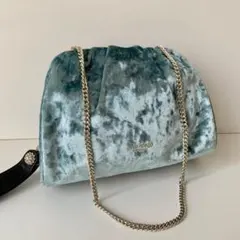 【KateSpade】ケイトスペード　クラッチバッグ　ショルダーバッグ　水色