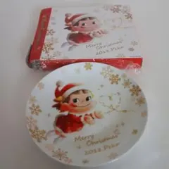 不二家 クリスマスケーキ 予約特典 プレート ペコちゃん 2018年