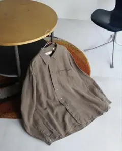 90年代 Calvin Klein 亞麻襯衫