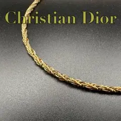 美品 ChristianDior ゴールド 喜平 ネックレス CDロゴ 刻印 - メルカリ