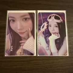 NiziU マヤ ハピドロ F賞 トレカ フォトカード AB セット ②