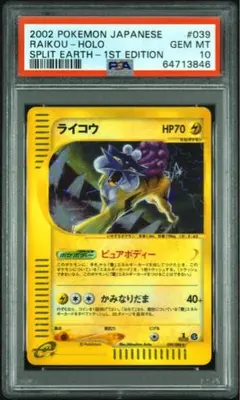 2026年最新】ライコウ eカード psa10の人気アイテム - メルカリ