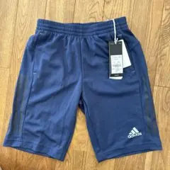 adidas FM1636 ハーフパンツ 130cm ネイビー　男の子　双子