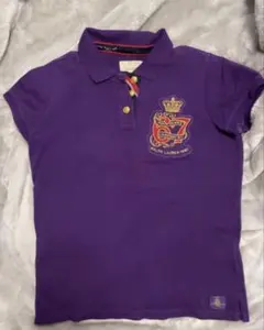 激レア‼️ archive old ラルフローレン ポロシャツ 紫 王冠 y2k