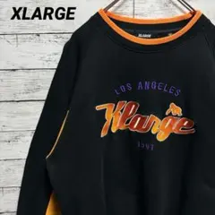 448a【人気のLサイズ】エクストララージ　刺繍ロゴ　人気カラー　スウェット
